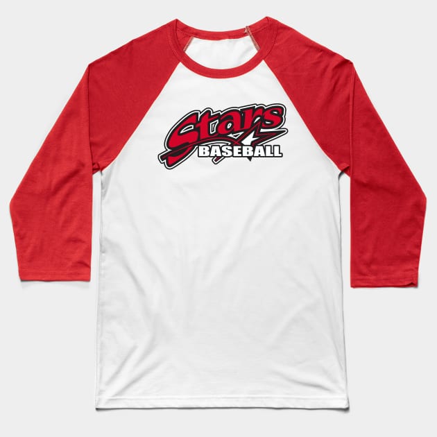 Stars Baseball Baseball T-Shirt by DavesTees